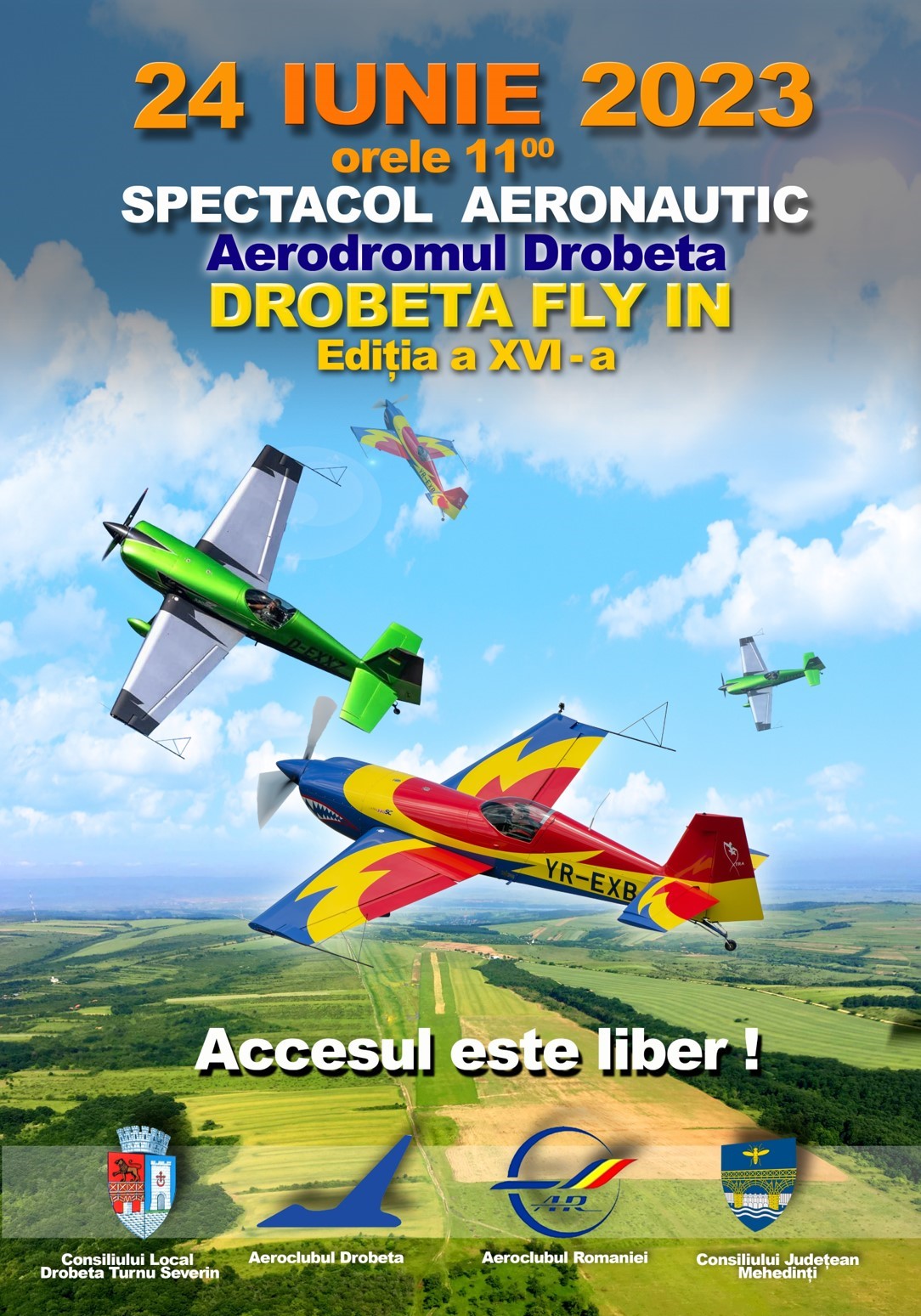 Drobeta Fly In - Spectacol Aeronautic - Events - Land of Severin - Țara ...